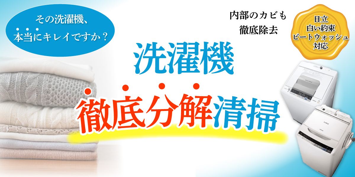 洗濯機清掃