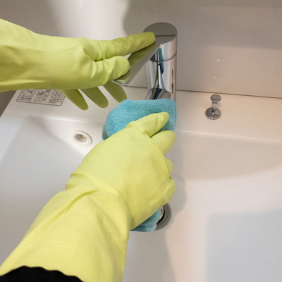 おそうじ革命の洗面所クリーニング