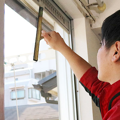 おそうじ革命の窓ガラス・サッシクリーニング