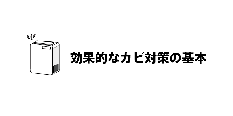 効果的なカビ対策の基本