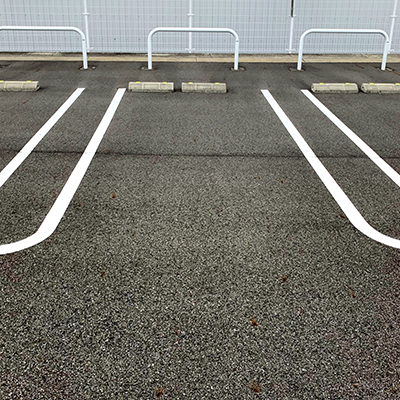 おそうじ革命の駐車場清掃