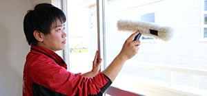 ガラス・サッシクリーニング