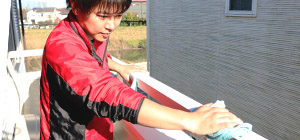 ベランダクリーニング