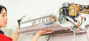 お掃除機能付きエアコンクリーニング