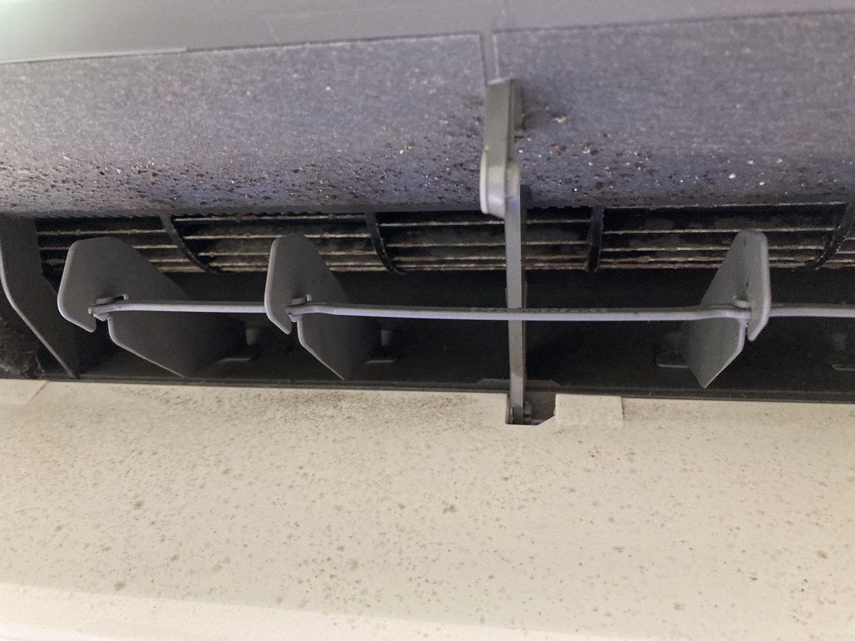 東京都西東京市の壁掛けエアコンの作業前2