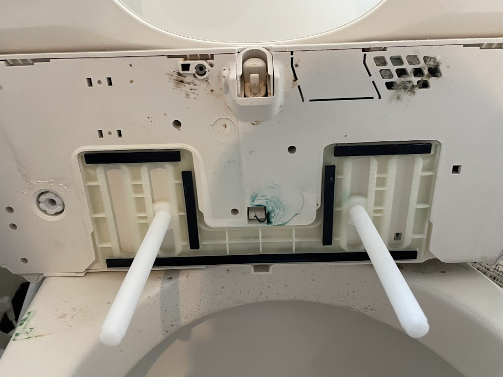 東京都大田区のトイレクリーニングの作業前3