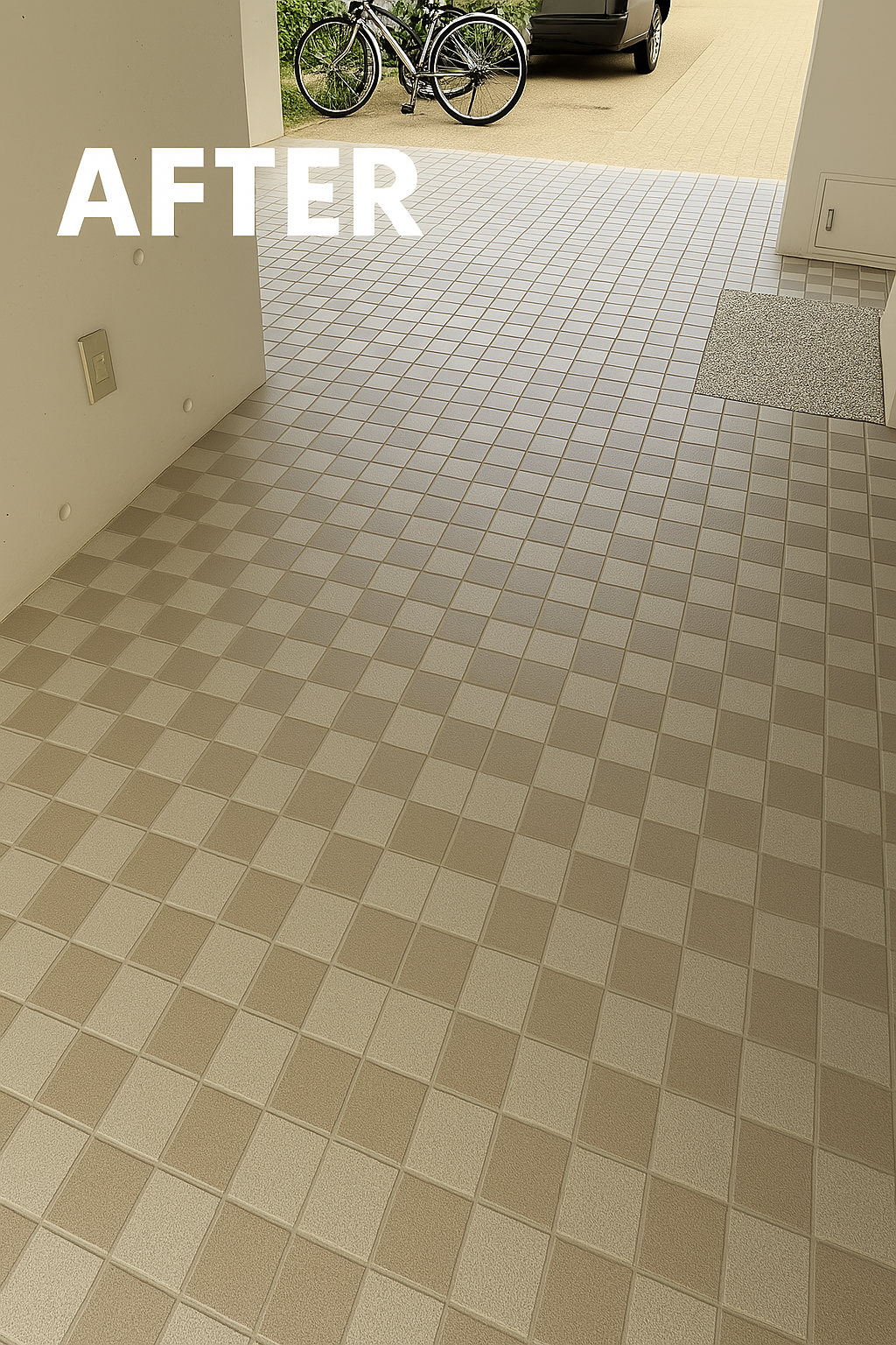 愛知県名古屋市中区のビル・マンション共用部清掃の作業後1