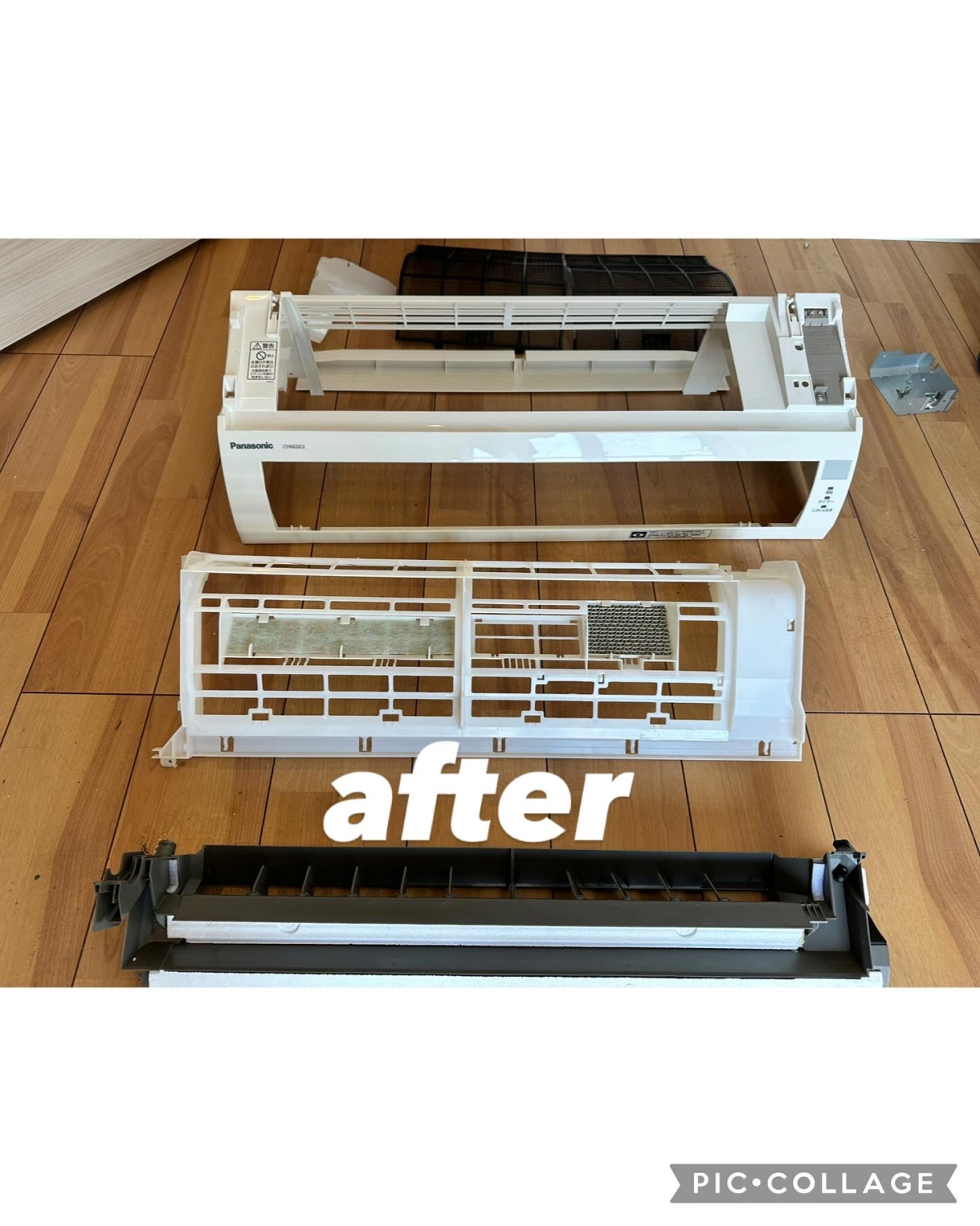 千葉県千葉市中央区の壁掛けエアコンの作業後1