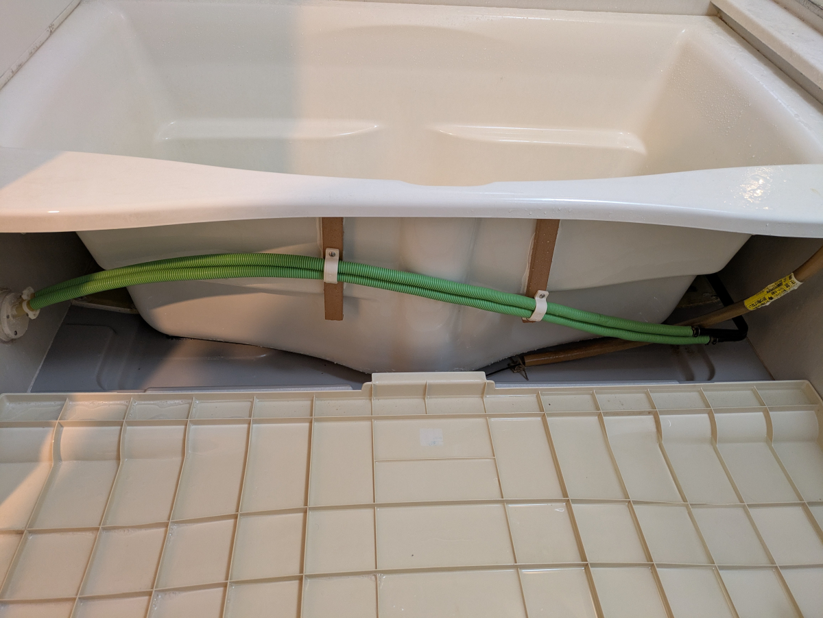 埼玉県戸田市の浴室・お風呂クリーニングの作業後1