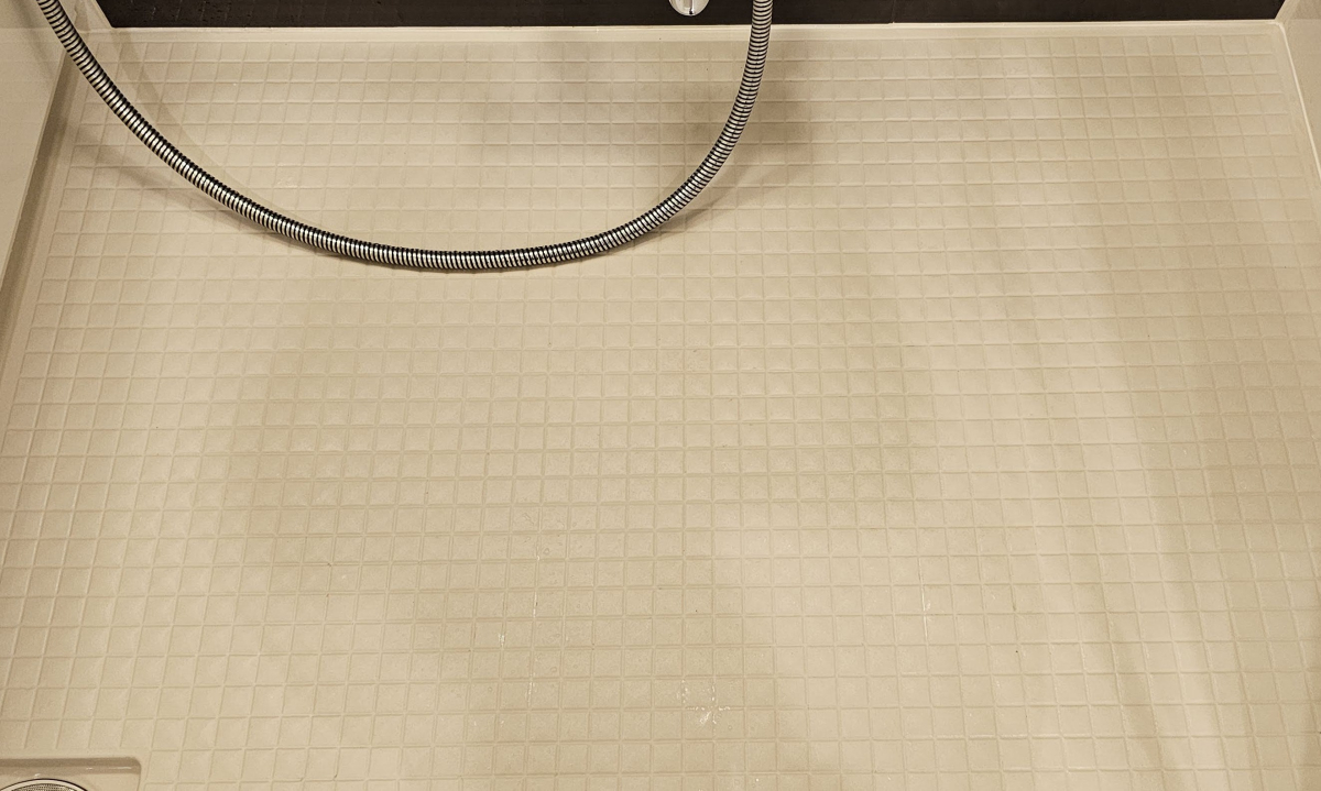 宮崎県西臼杵郡高千穂町の浴室・お風呂クリーニングの作業後1