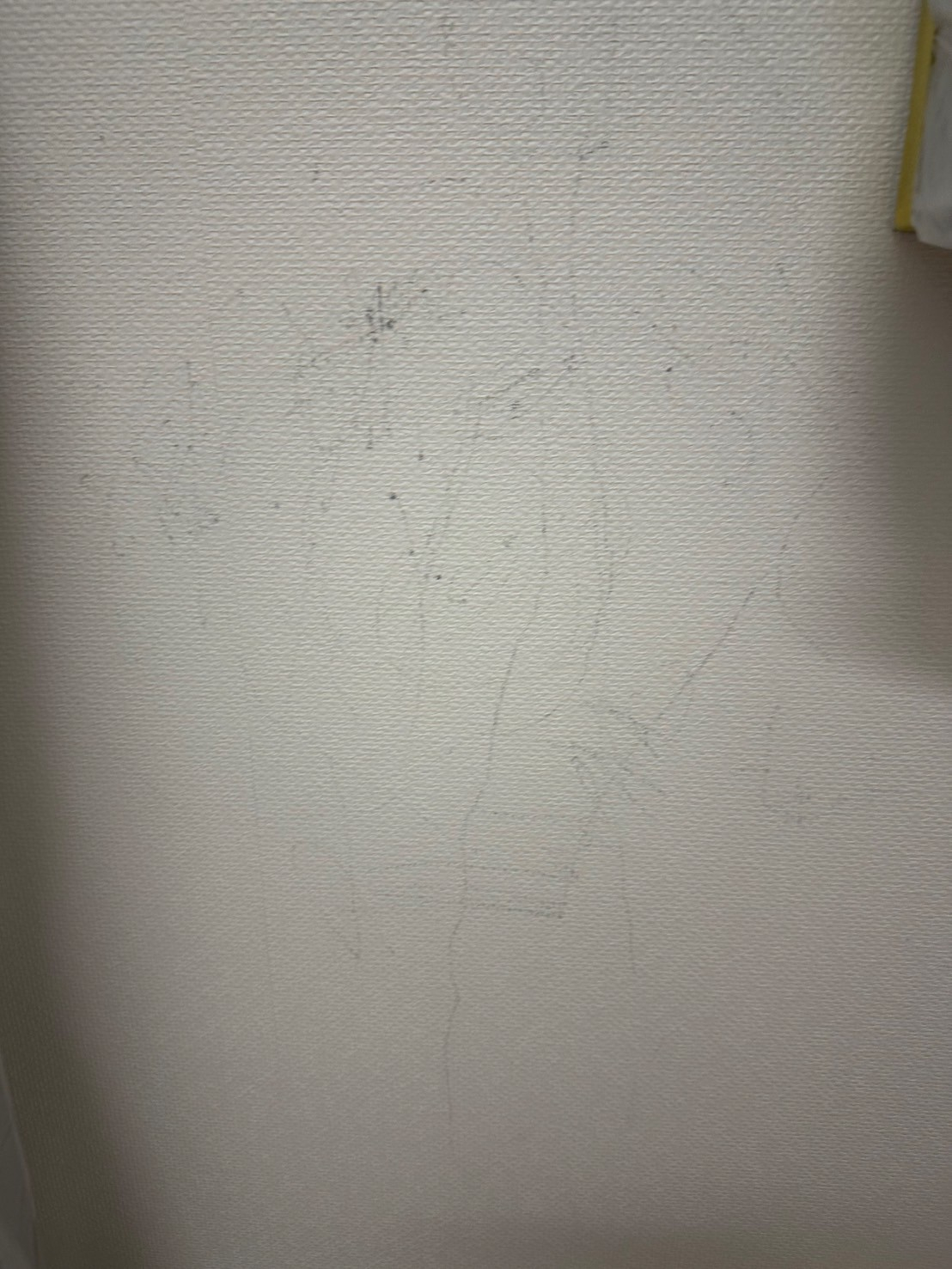 岩手県盛岡市の壁紙復元塗装の作業前1