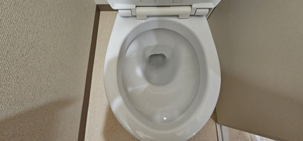 宮崎県西臼杵郡高千穂町のトイレクリーニングの作業後1