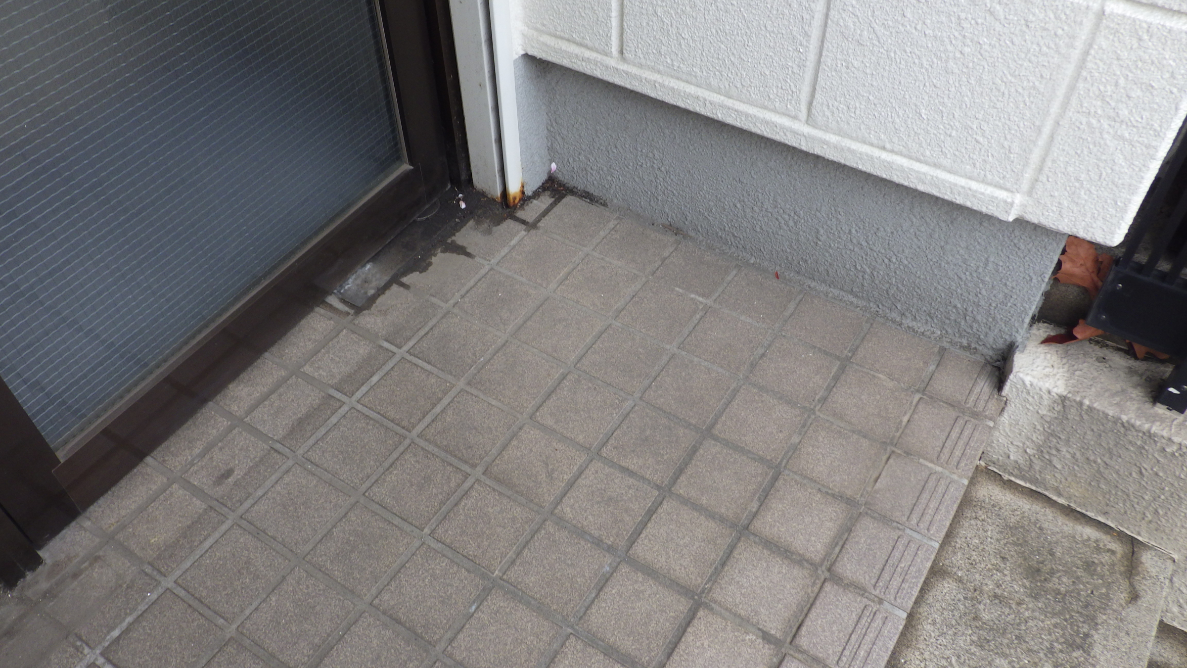 東京都品川区旗の台の店舗清掃の作業前3