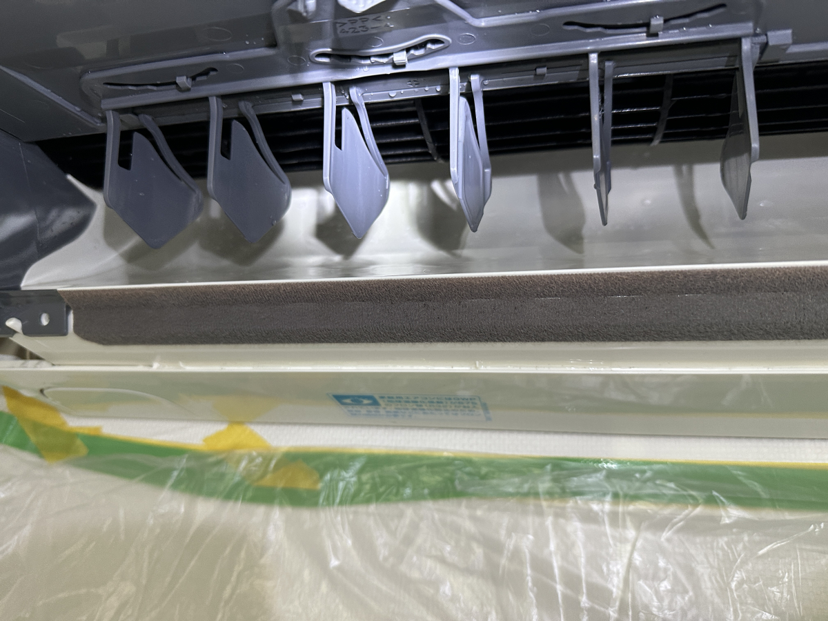 埼玉県春日部市の壁掛けエアコンの作業後1