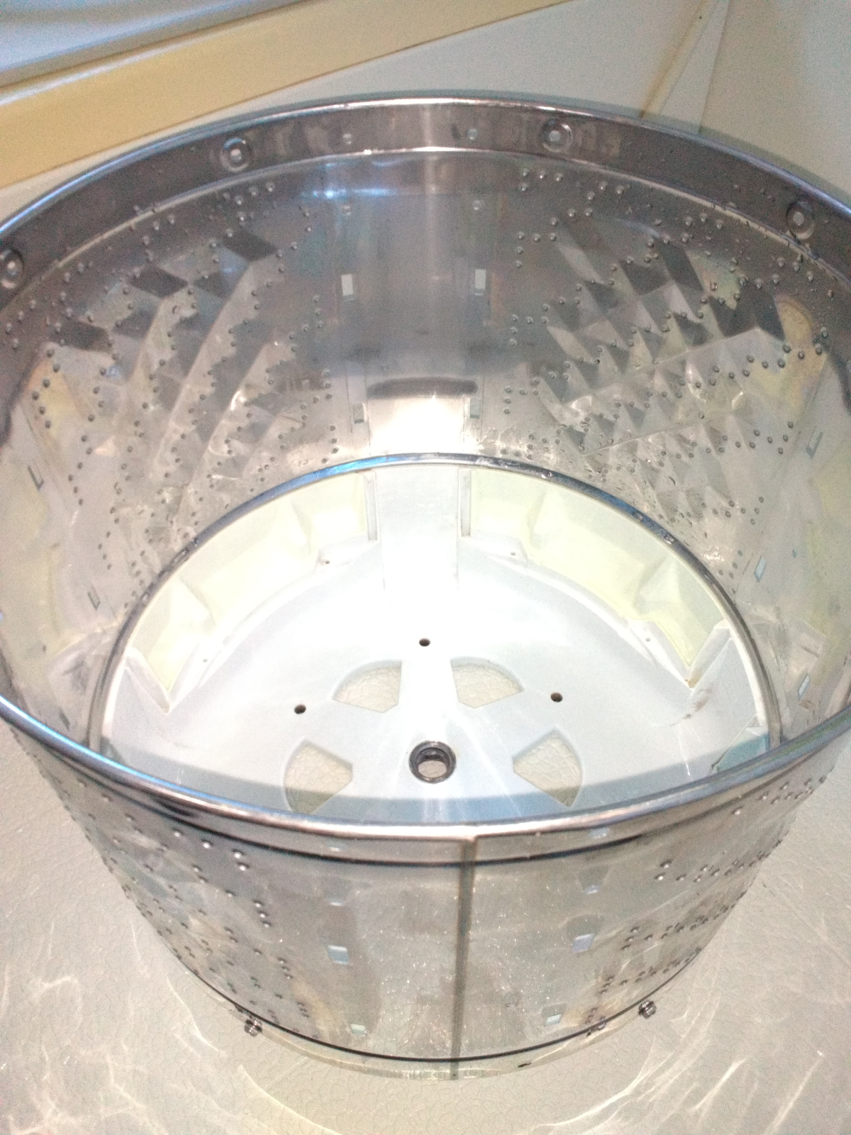 福島県いわき市の洗濯機分解クリーニングの作業後2