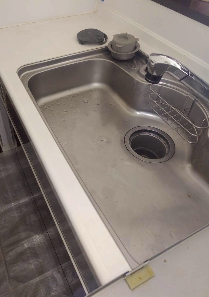 東京都豊島区のキッチンクリーニングの作業前2