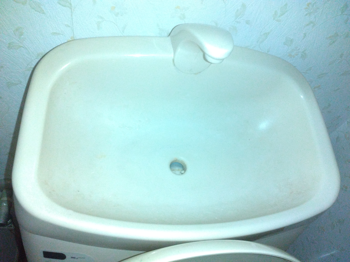 愛知県瀬戸市のトイレクリーニングの作業前3