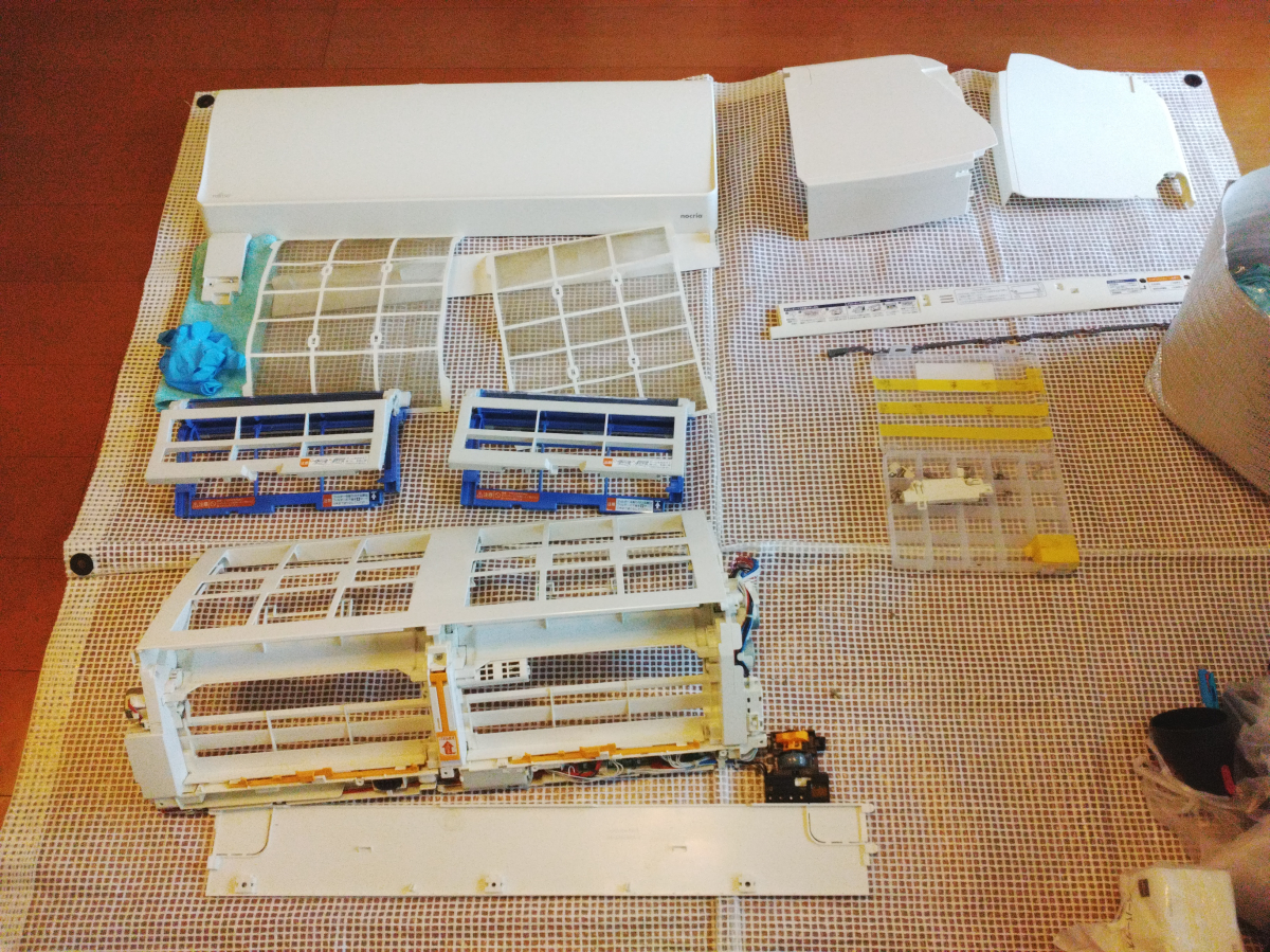 鹿児島県鹿児島市のお掃除機能付きエアコンの作業後3