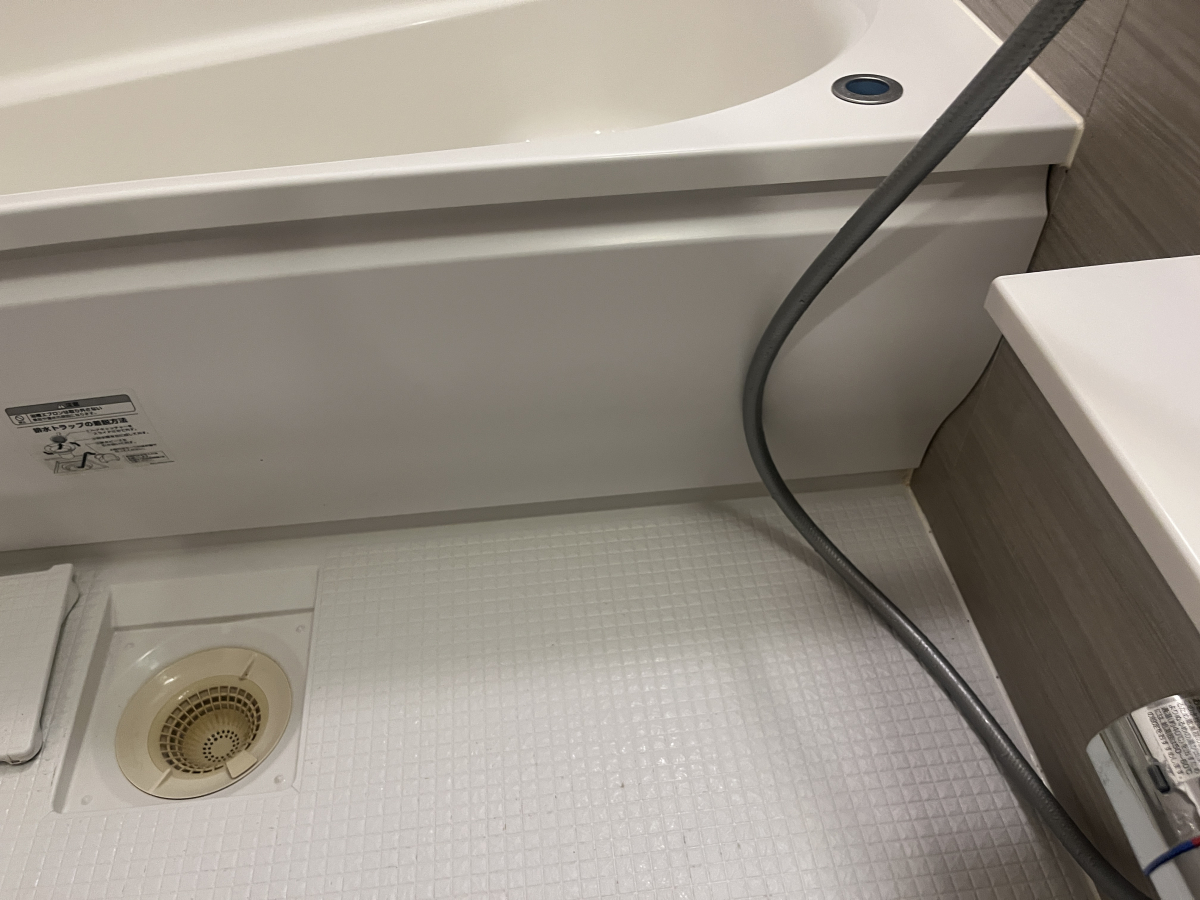 東京都足立区の浴室・お風呂クリーニングの作業後1