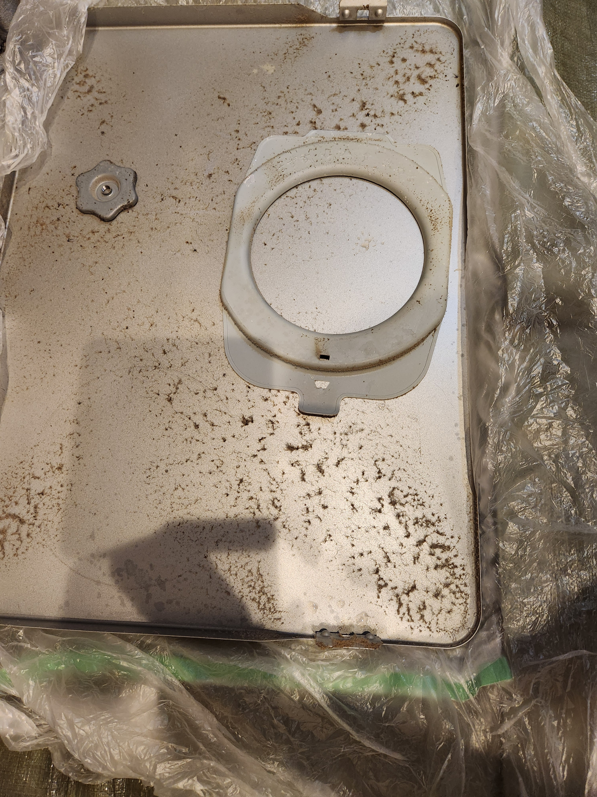 東京都国分寺市のレンジフードクリーニングの作業前1