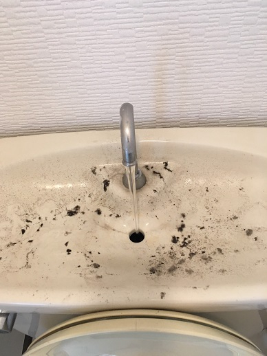 千葉県八街市沖のトイレクリーニングの作業前1