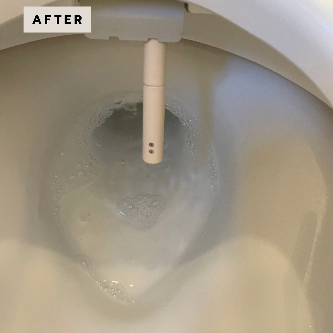 神奈川県横浜市青葉区のトイレクリーニングの作業後1