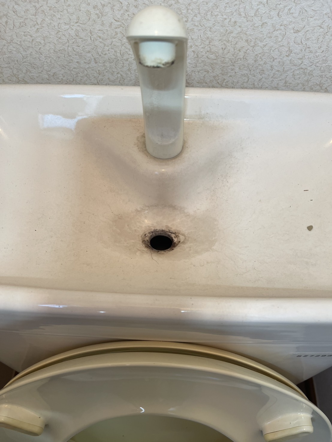 埼玉県久喜市のトイレクリーニングの作業前3