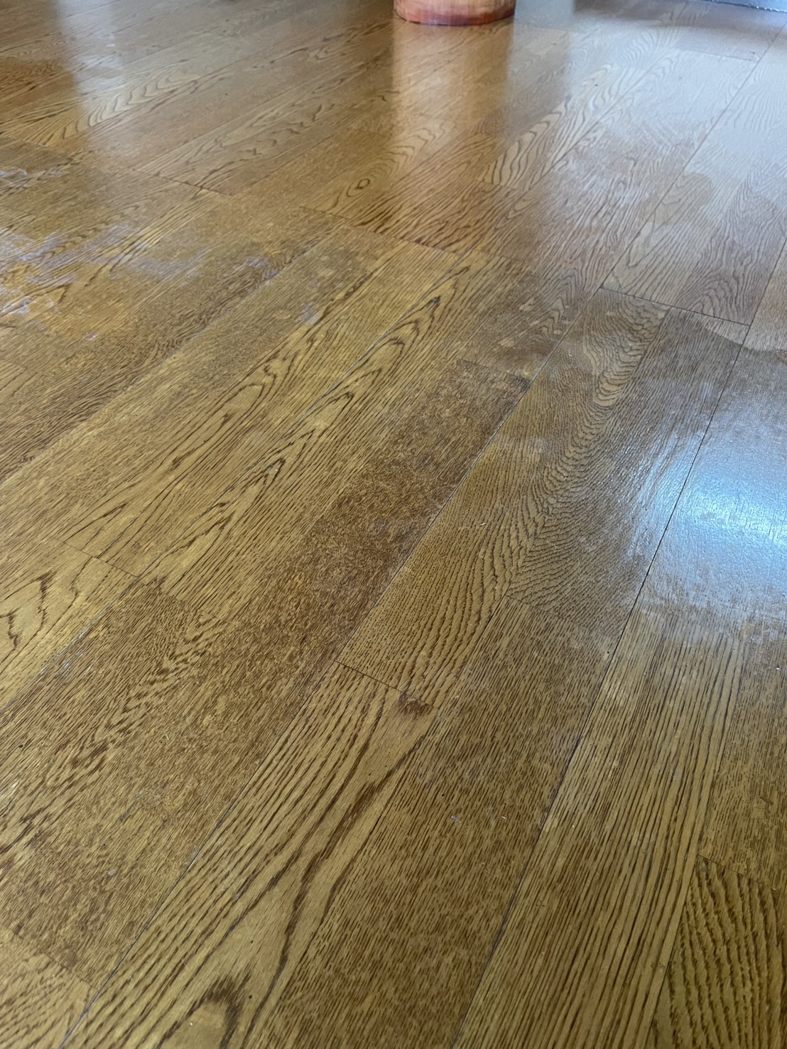 埼玉県久喜市のフローリングクリーニングの作業前1