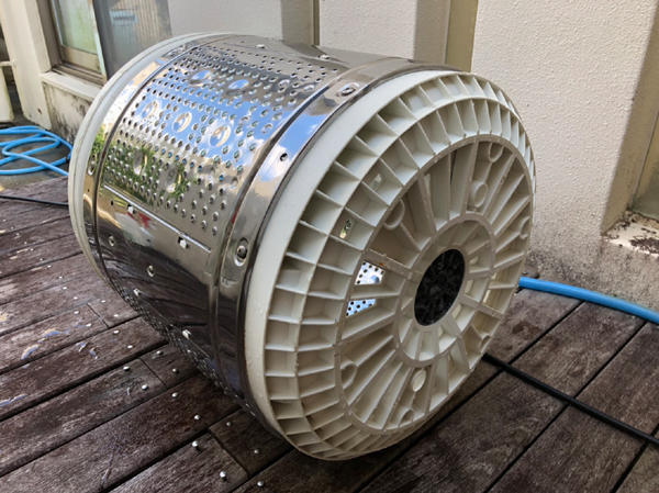 沖縄県那覇市鏡原町の洗濯機分解クリーニングの作業後1