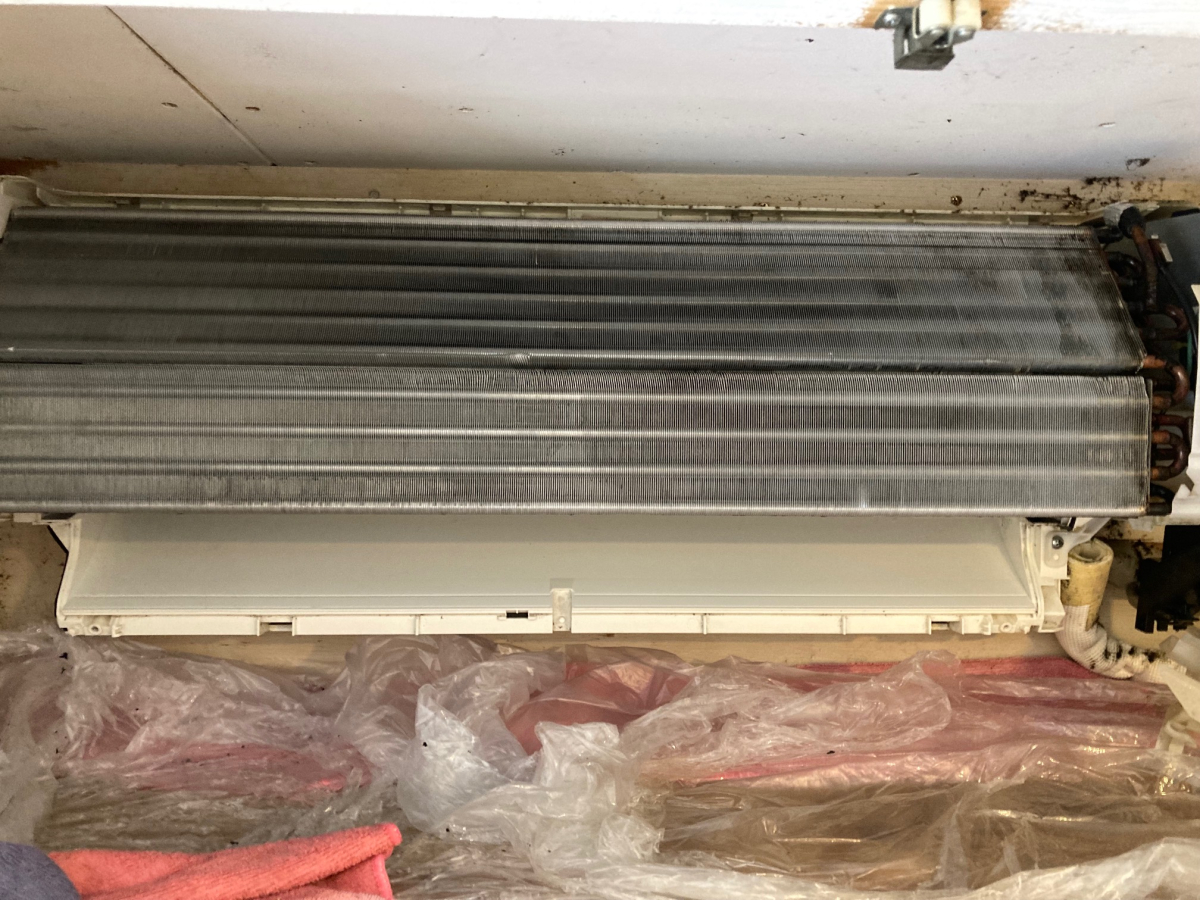 東京都港区の壁掛けエアコンの作業後1