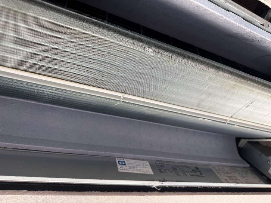 東京都文京区小石川の家庭用天井埋め込みエアコンの作業後1