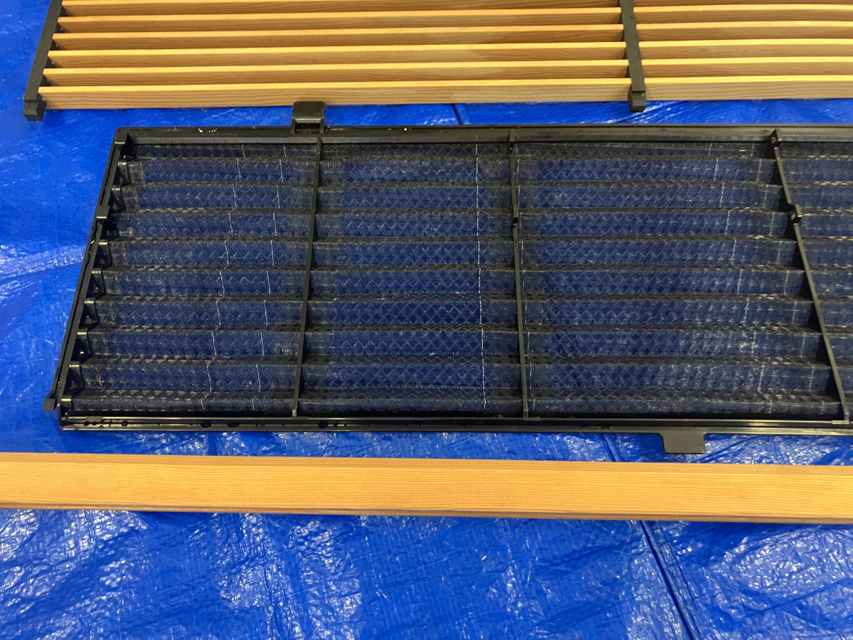 神奈川県川崎市多摩区枡形の家庭用天井埋め込みエアコンの作業後1