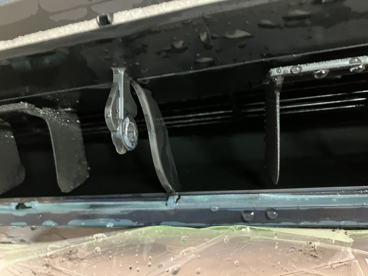 神奈川県川崎市多摩区の壁掛けエアコンの作業後3