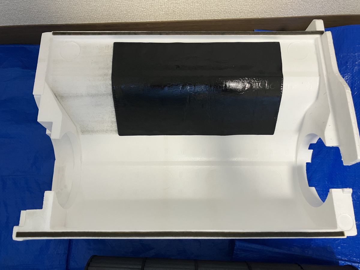 神奈川県川崎市高津区の壁埋め込みエアコンの作業後2