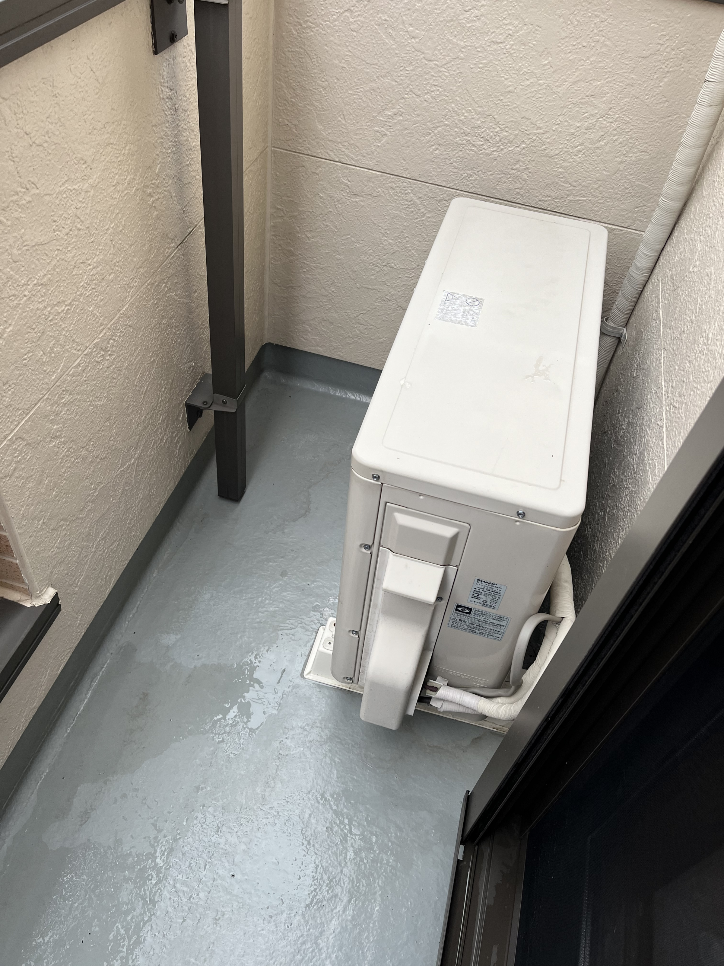 埼玉県入間市向陽台のベランダ・バルコニークリーニングの作業後2