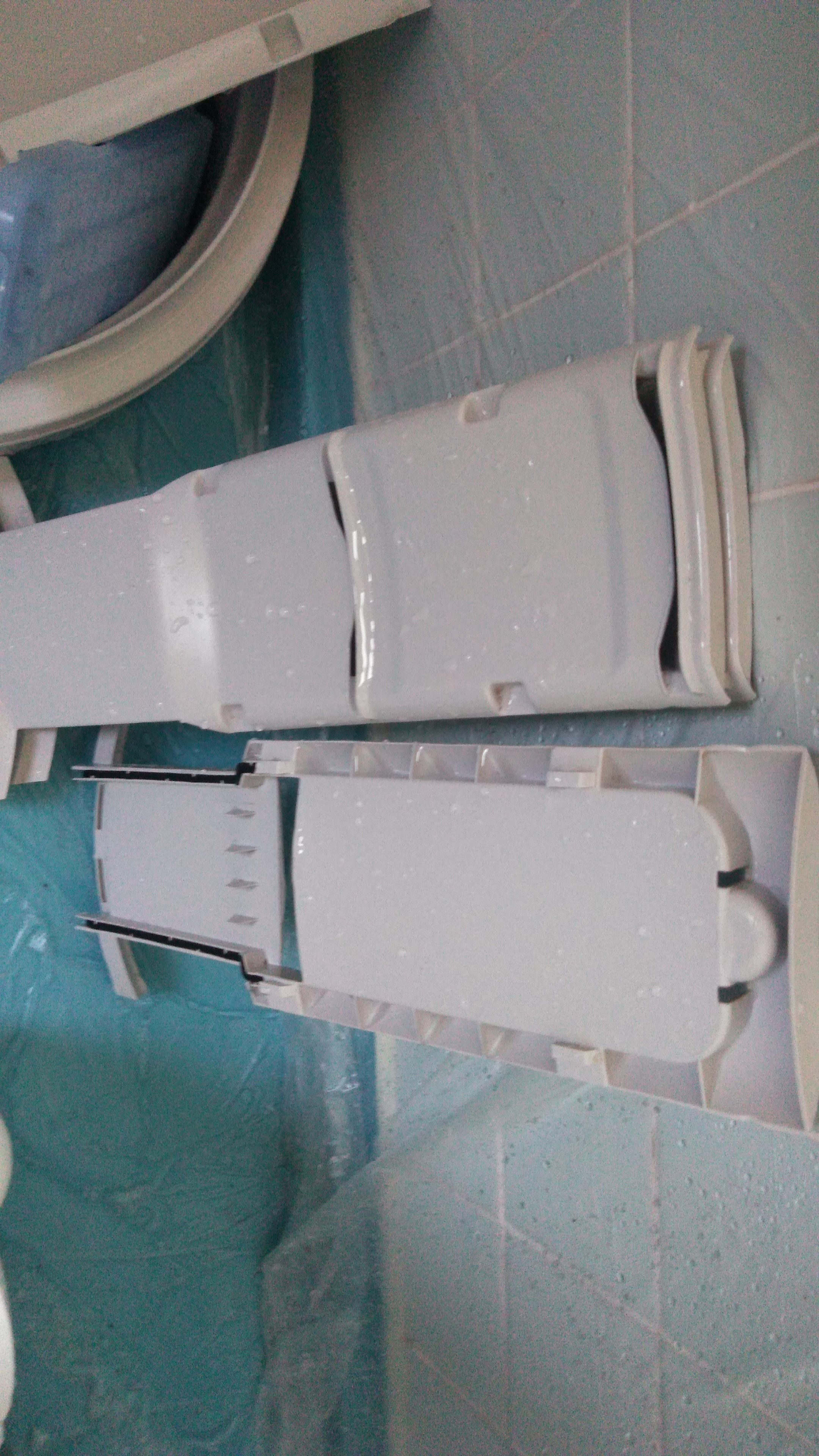 新潟県上越市国府の洗濯機分解クリーニングの作業後3