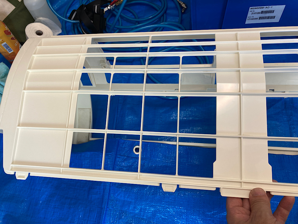 神奈川県横浜市都筑区の壁掛けエアコンの作業後1