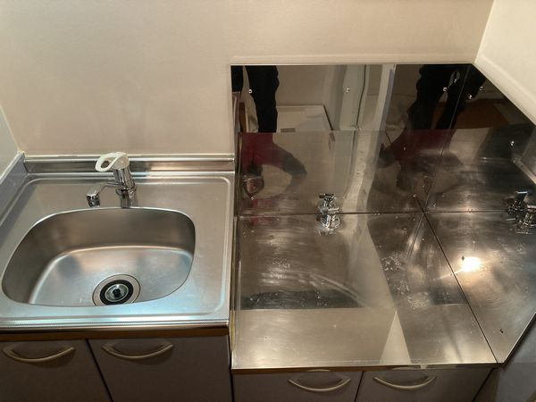 東京都目黒区上目黒の賃貸住宅入居前の簡易クリーニングの作業後1