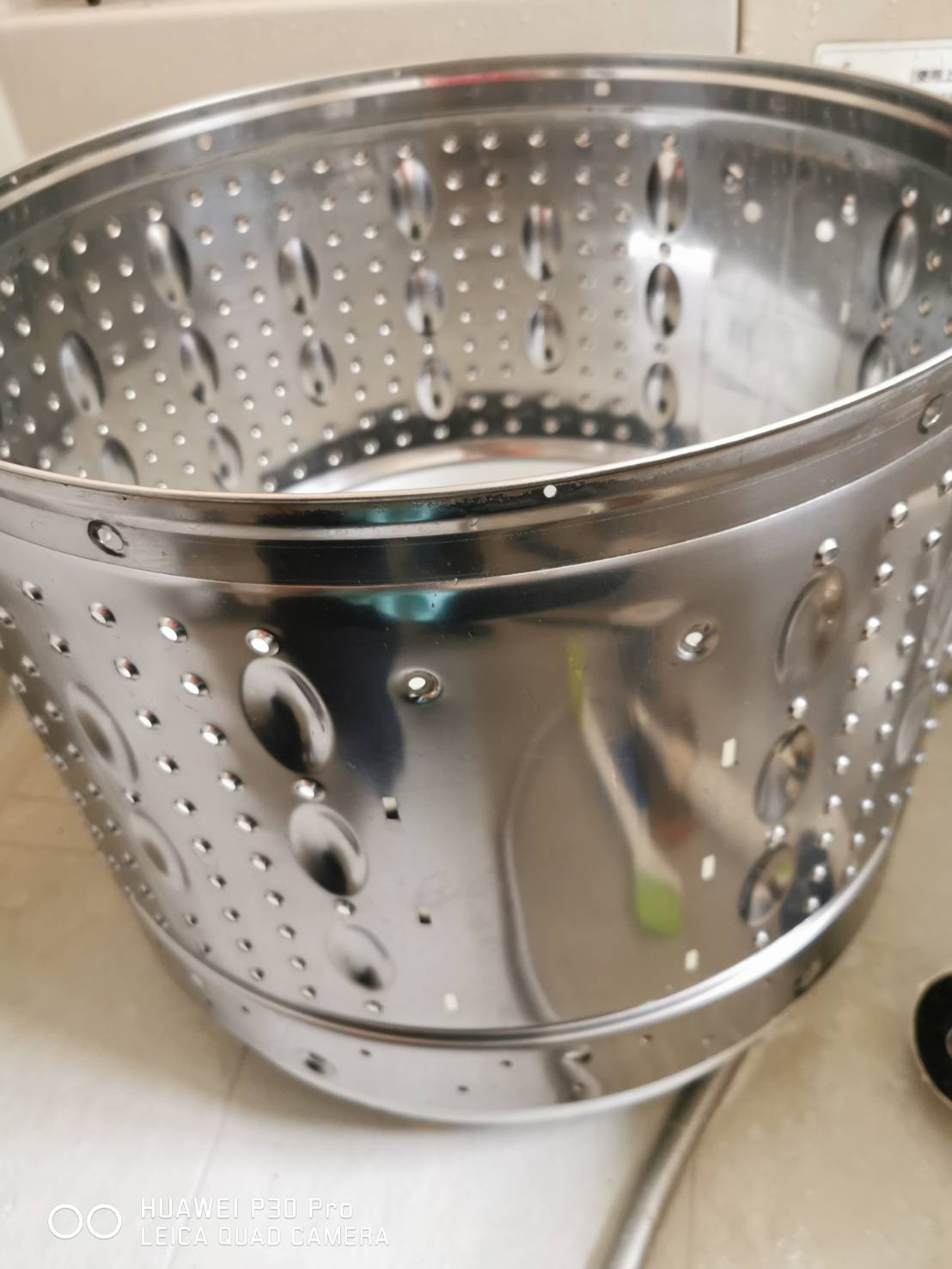 茨城県小美玉市の洗濯機分解クリーニングの作業後1