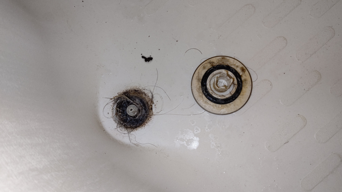 東京都新宿区の浴室・お風呂クリーニングの作業前3