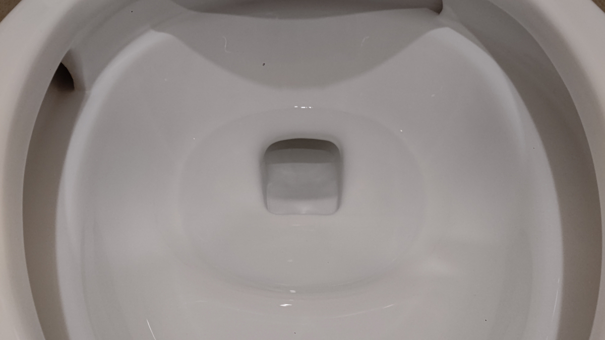 東京都新宿区のトイレクリーニングの作業後1