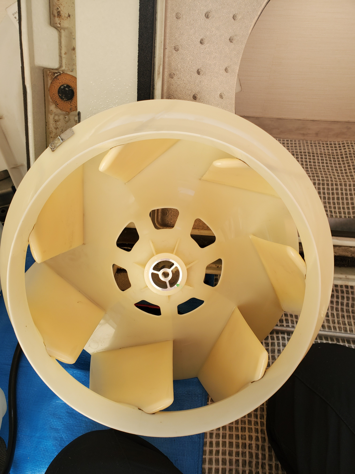 埼玉県熊谷市の家庭用天井埋め込みエアコンの作業後1