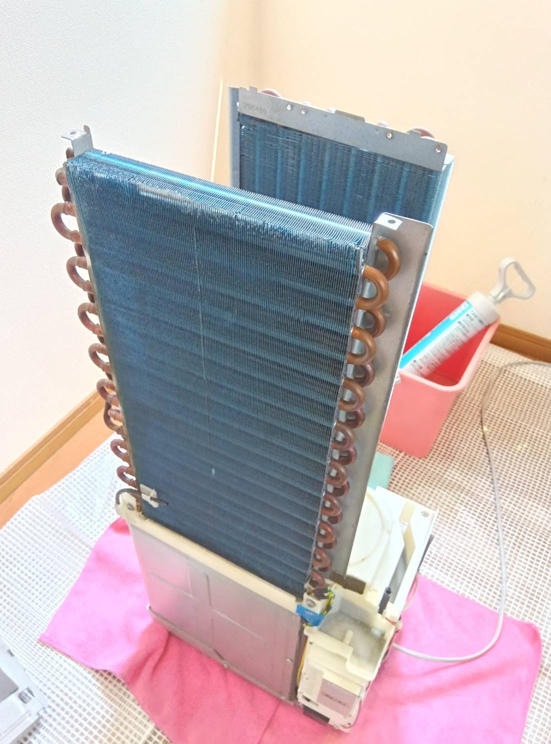 新潟県新潟市江南区所島の壁掛けエアコンの作業後1