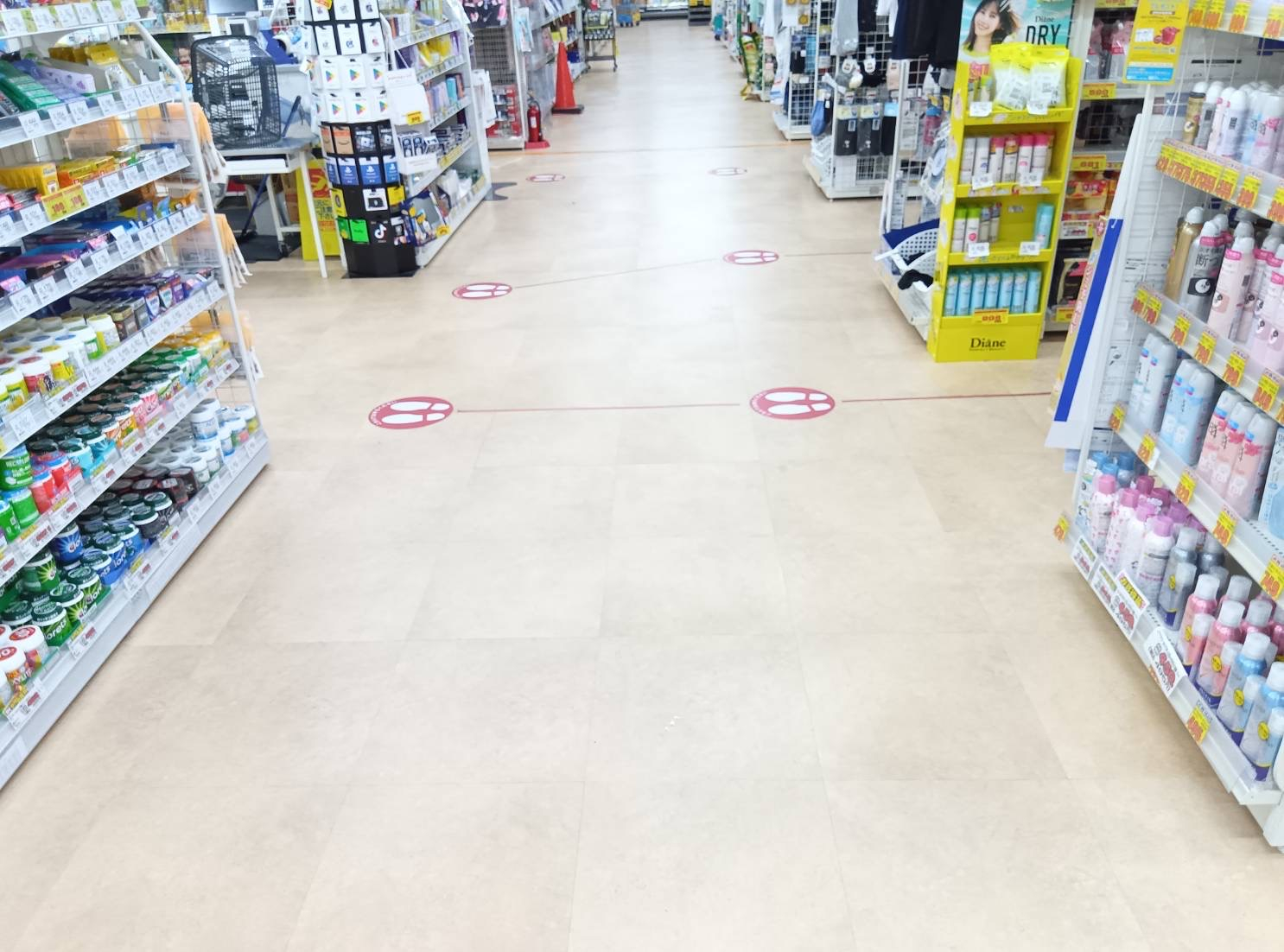 新潟県新潟市江南区所島の店舗清掃の作業後1