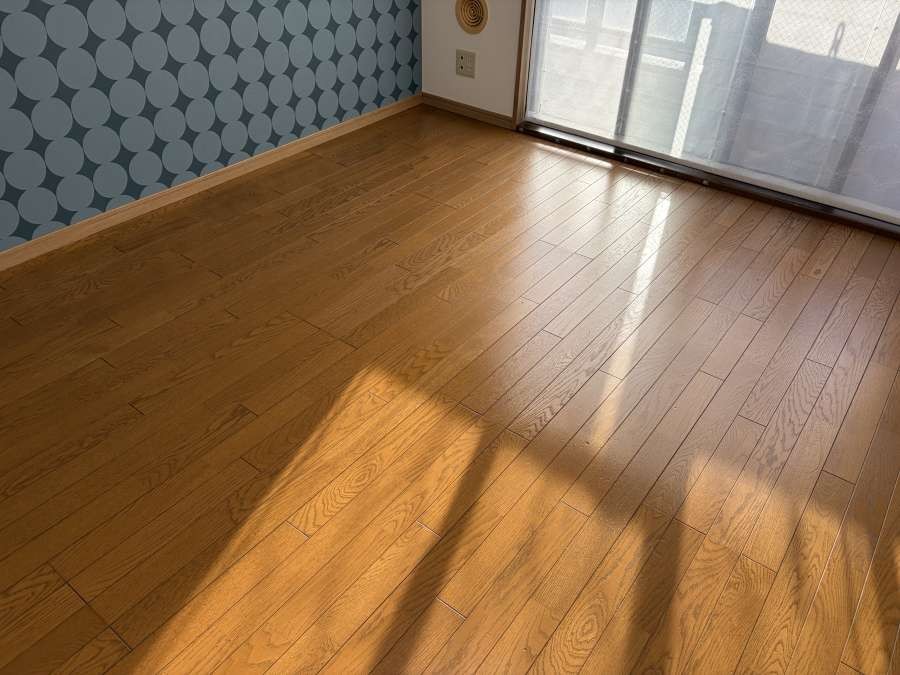 東京都荒川区東日暮里のフローリングクリーニングの作業後1