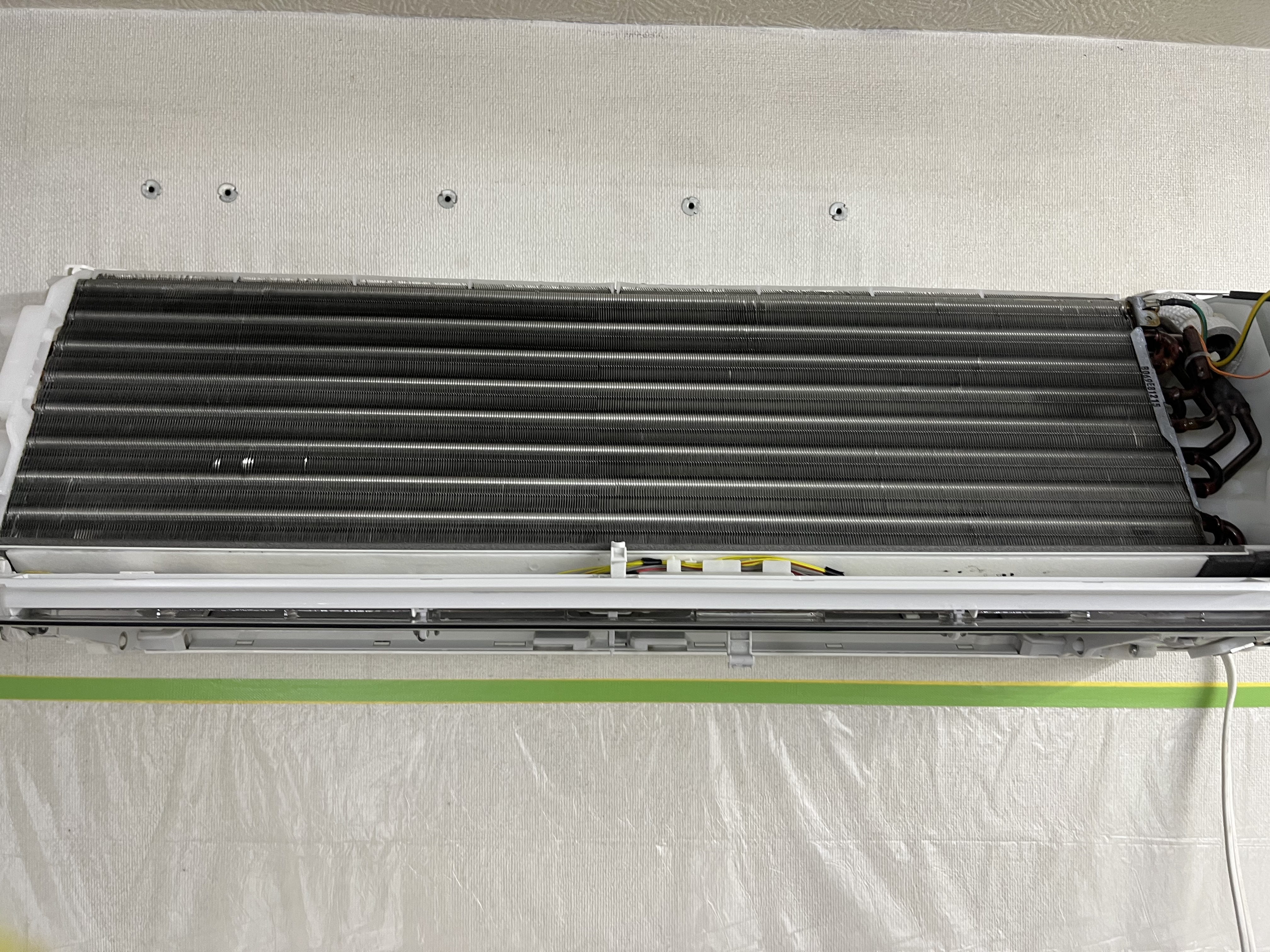 京都府向日市寺田町修理式のお掃除機能付きエアコンの作業後1