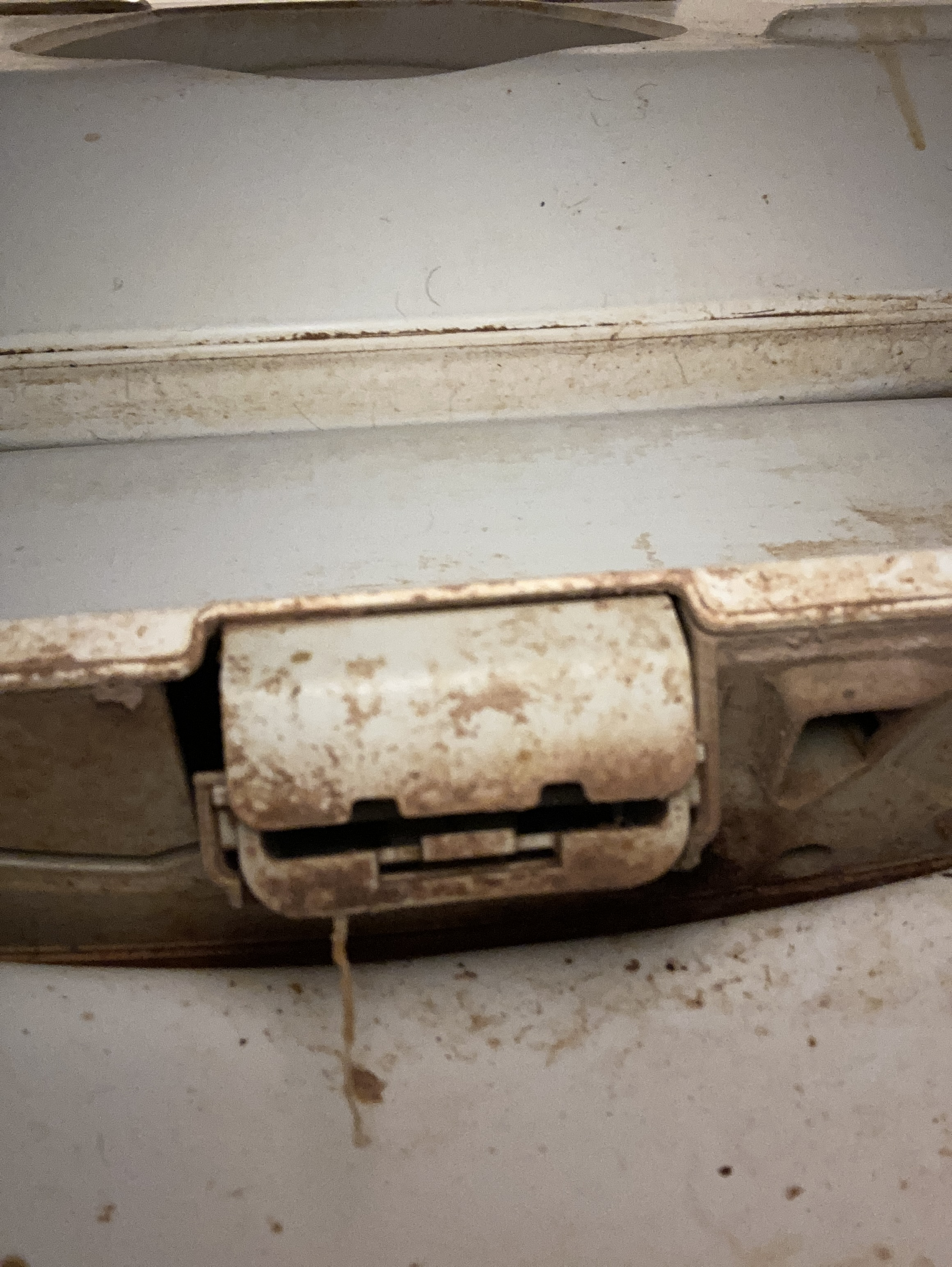 京都府京都市右京区太秦宮ノ前町のトイレクリーニングの作業前2