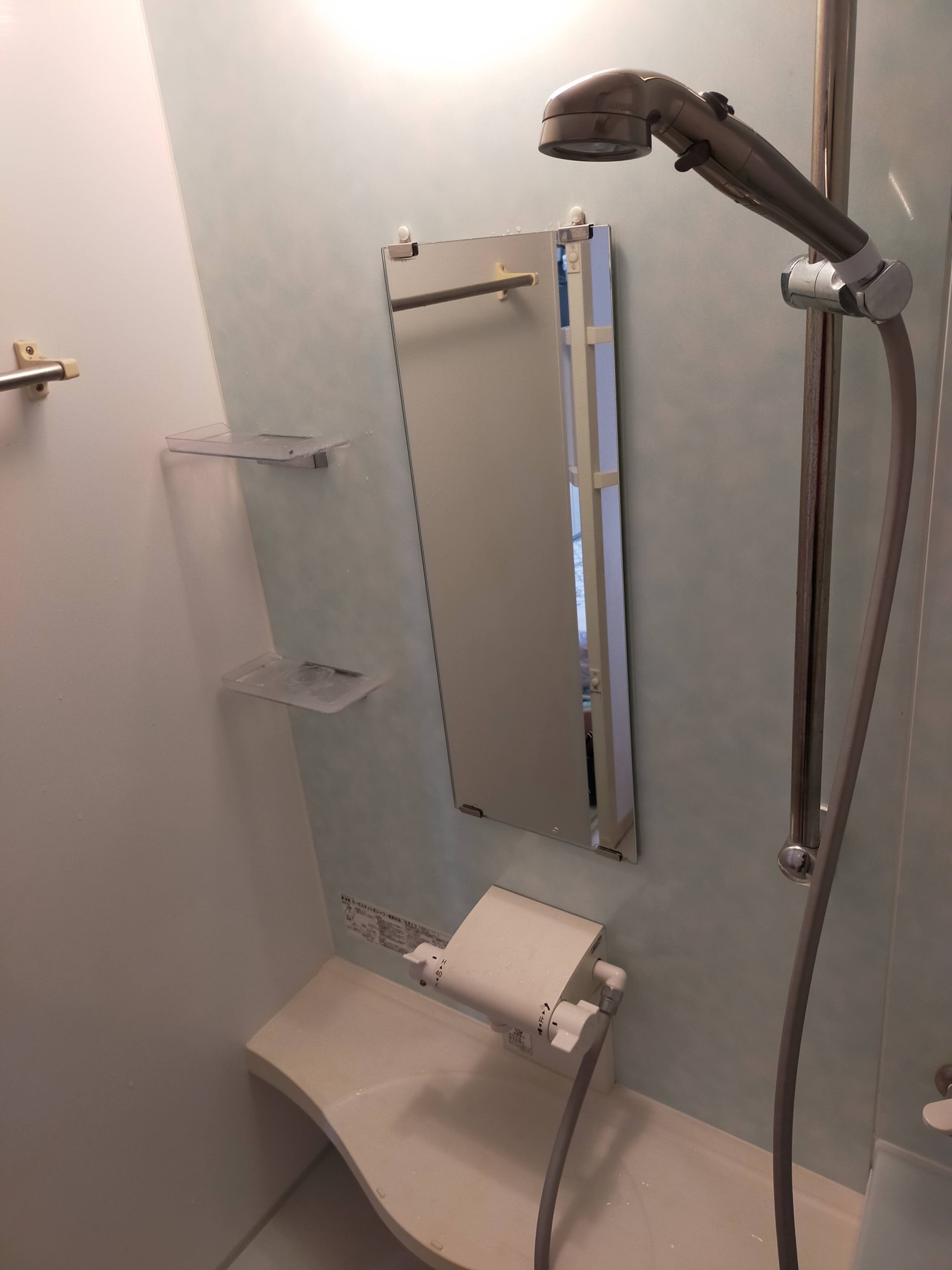 京都府京都市東山区五軒町の浴室・お風呂クリーニングの作業前1