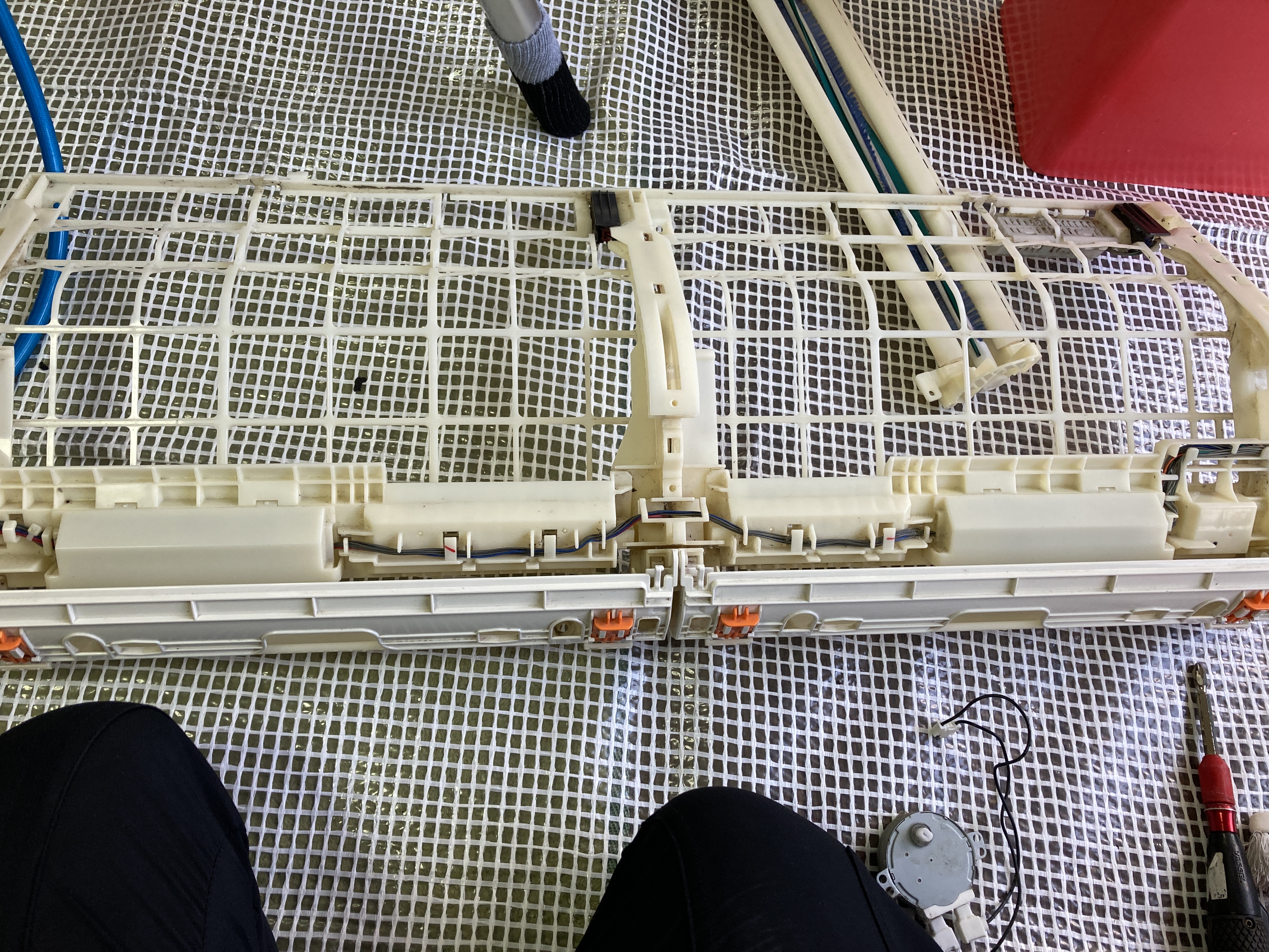 京都府京都市伏見区淀のお掃除機能付きエアコンの作業後3