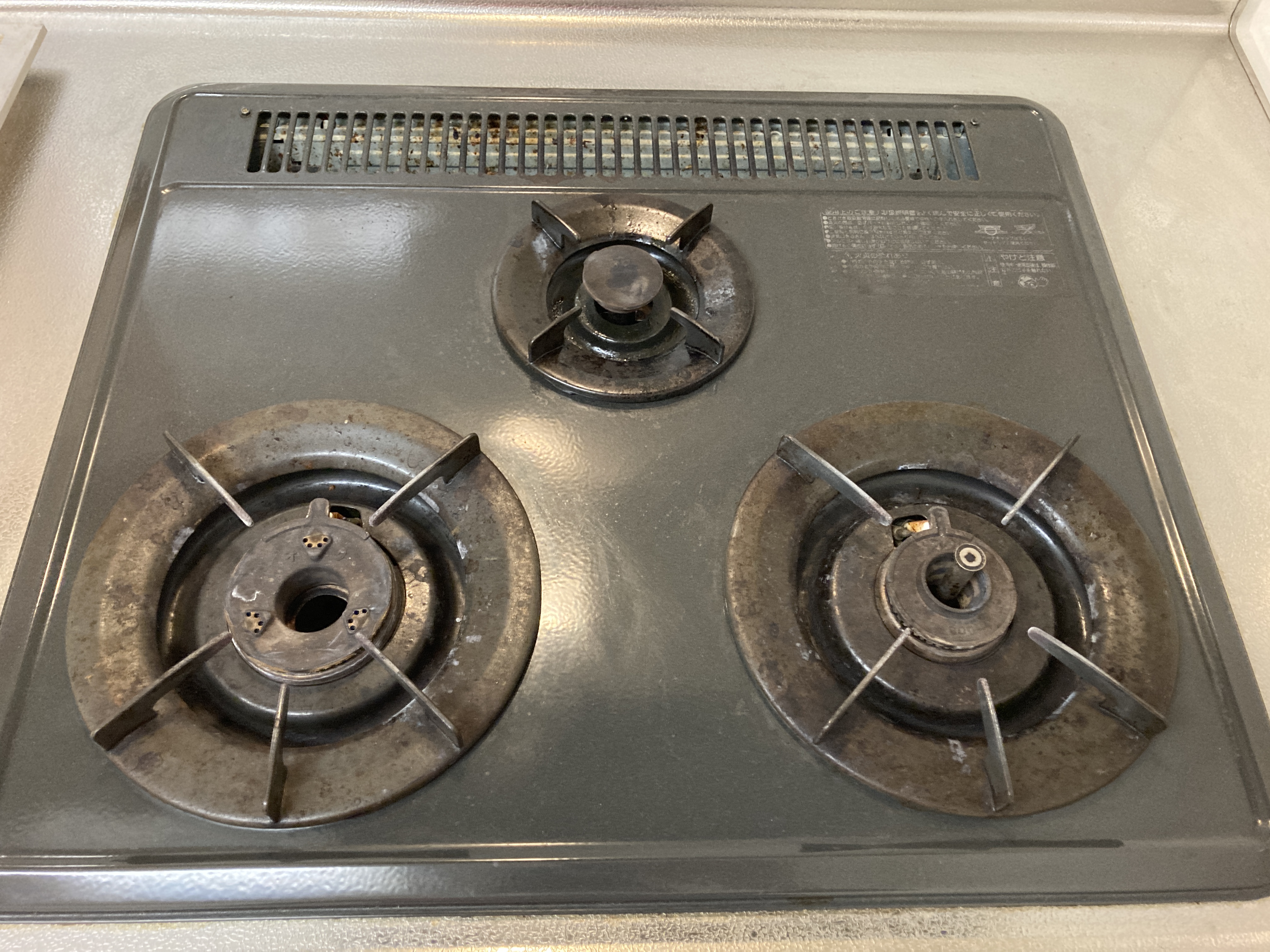 京都府京都市下京区突抜のキッチンクリーニングの作業前1